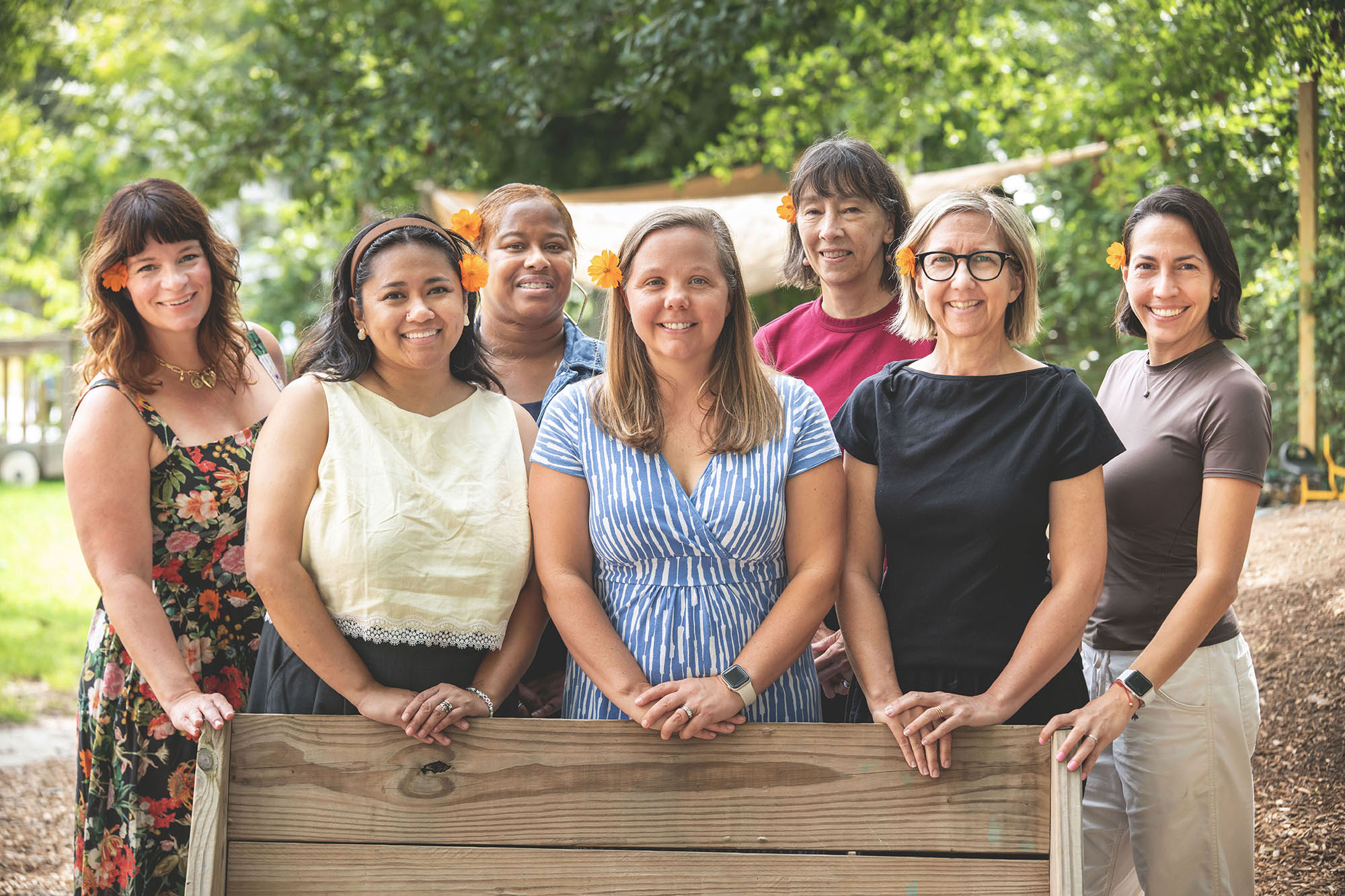 Oakhurst Cooperative Preschool teachers.